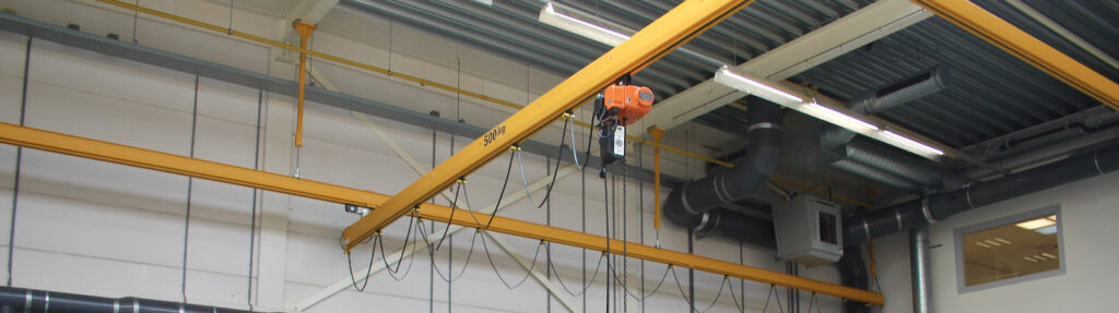 hoist attached to ceiling